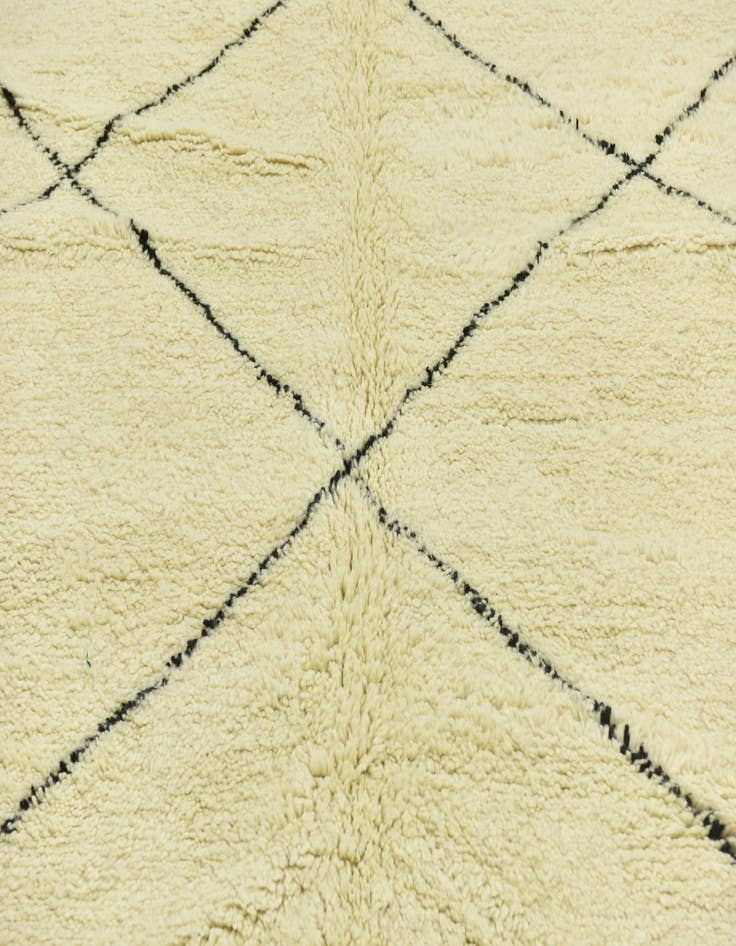 Detail image of  7' x 10' 2  Hand Knotted Moroccan Wool Rug
