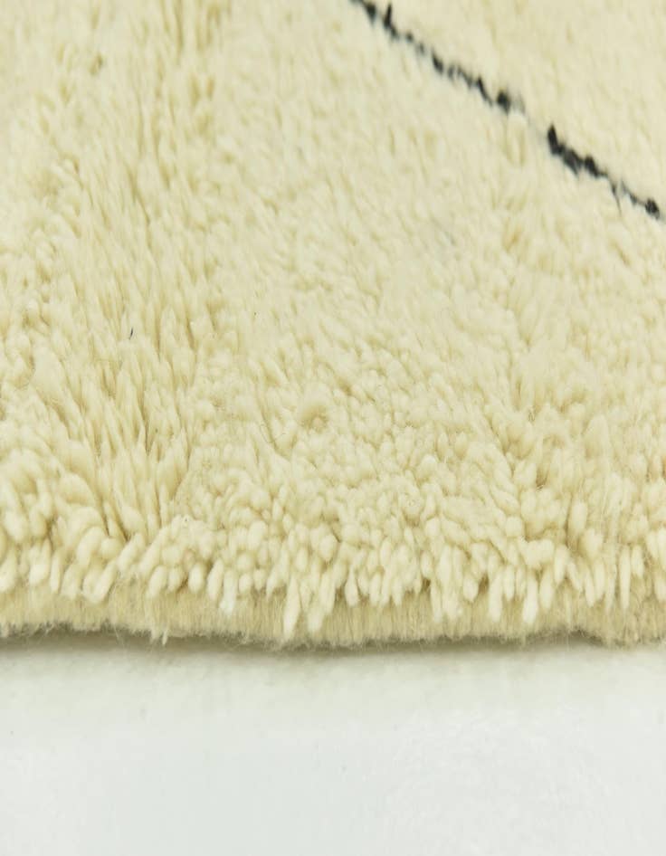 Detail image of  7' x 10' 2  Hand Knotted Moroccan Wool Rug