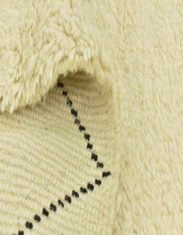 Detail image of  7' x 10' 2  Hand Knotted Moroccan Wool Rug