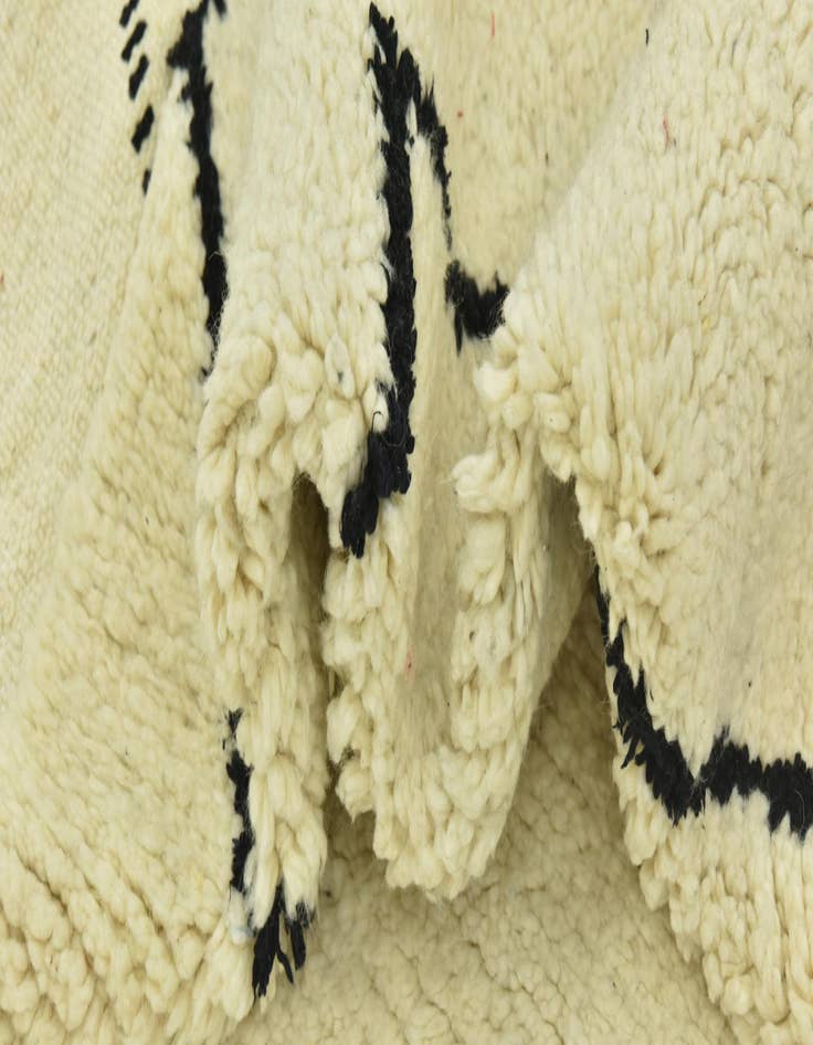 Detail image of  5' 10 x 10' 5  Hand Knotted Moroccan Wool Rug