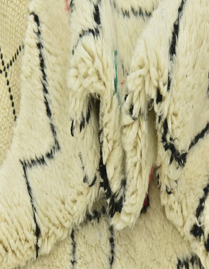 Detail image of  5' x 9' 2  Hand Knotted Moroccan Wool Rug