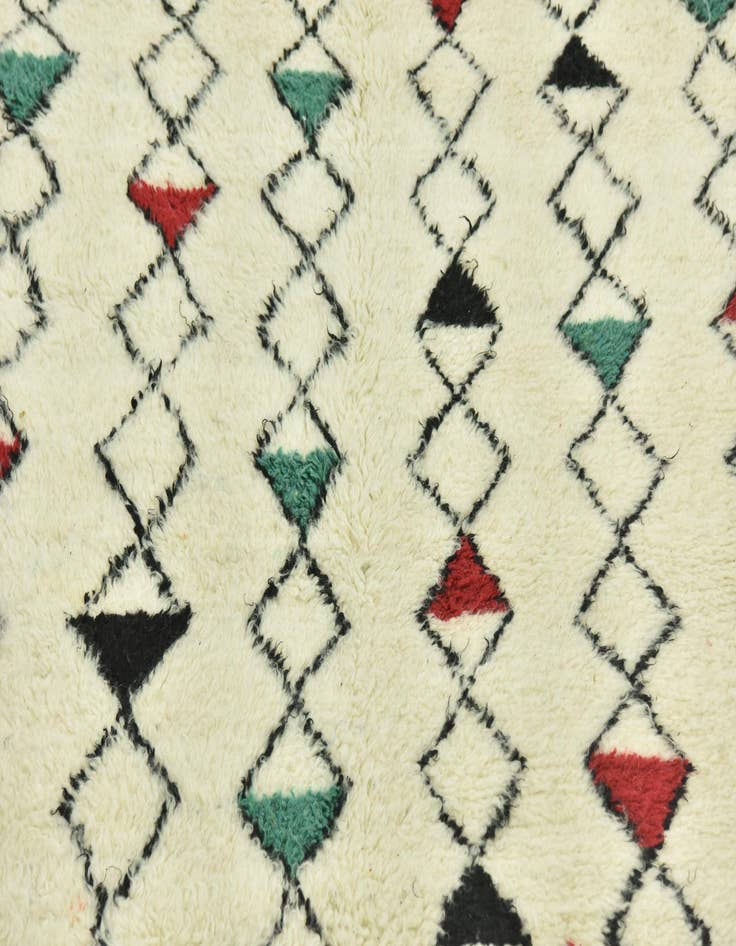 Detail image of  5' x 9' 2  Hand Knotted Moroccan Wool Rug