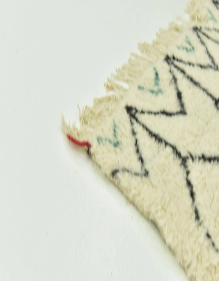 Detail image of  5' x 9' 2  Hand Knotted Moroccan Wool Rug