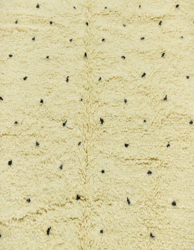 Detail image of  6' 6 x 9' 10  Hand Knotted Moroccan Wool Rug