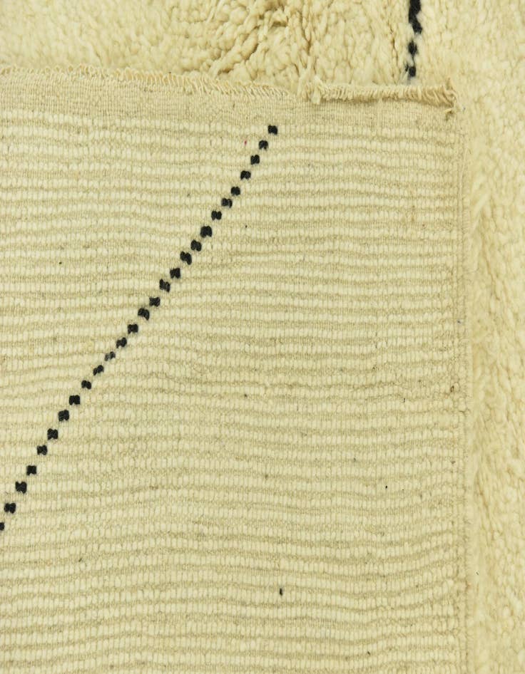 Detail image of  7' x 9' 5  Hand Knotted Moroccan Wool Rug