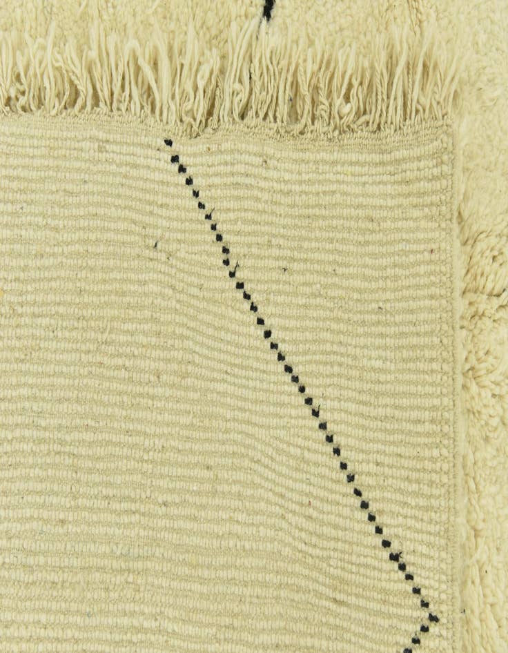 Detail image of  7' 3 x 10' 4  Hand Knotted Moroccan Wool Rug