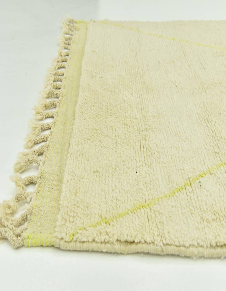 Detail image of  5' 8 x 8'  Hand Knotted Moroccan Wool Rug