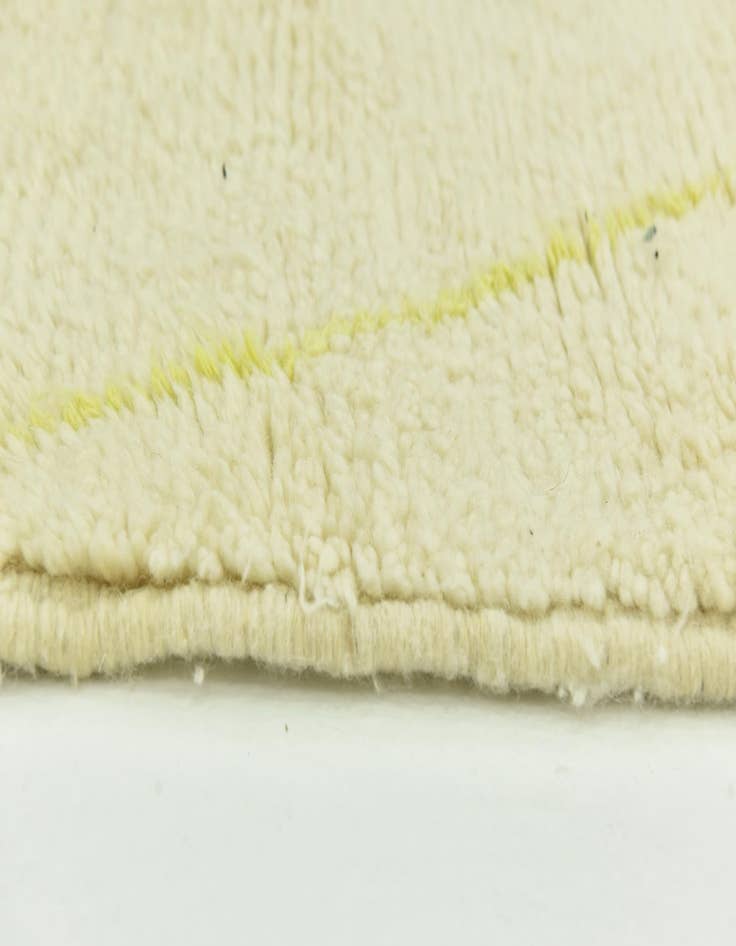 Detail image of  5' 8 x 8'  Hand Knotted Moroccan Wool Rug