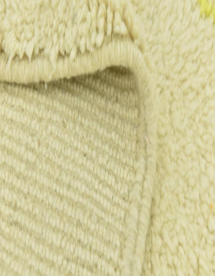 Detail image of  5' 8 x 8'  Hand Knotted Moroccan Wool Rug