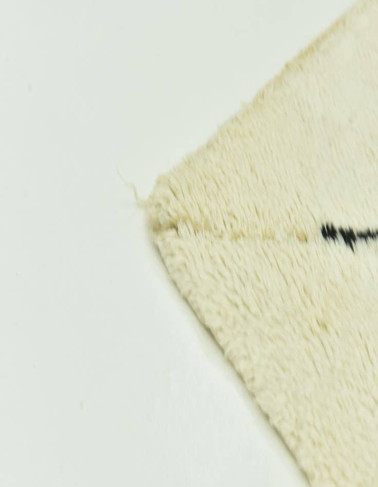 Detail image of  6' 6 x 9' 7  Hand Knotted Moroccan Wool Rug