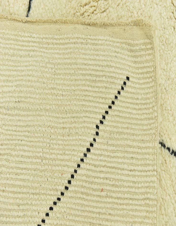 Detail image of  7' x 10' 3  Hand Knotted Moroccan Wool Rug