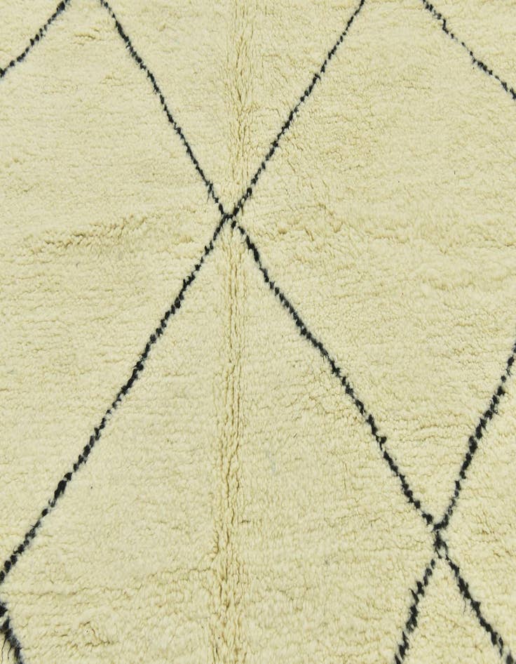 Detail image of  7' x 10' 3  Hand Knotted Moroccan Wool Rug
