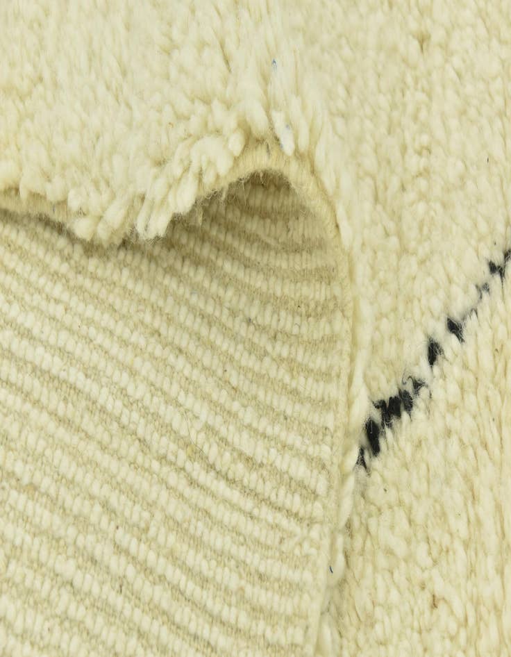 Detail image of  7' x 10' 3  Hand Knotted Moroccan Wool Rug