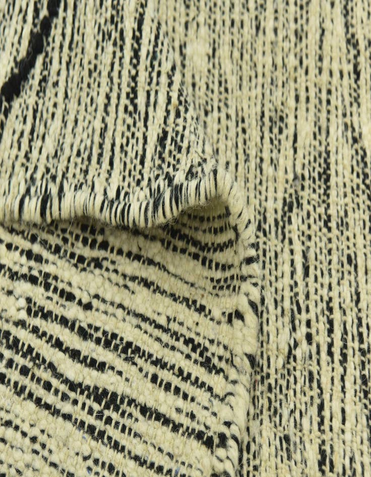 Detail image of  6' 7 x 12' 10  Hand Knotted Moroccan Wool Rug