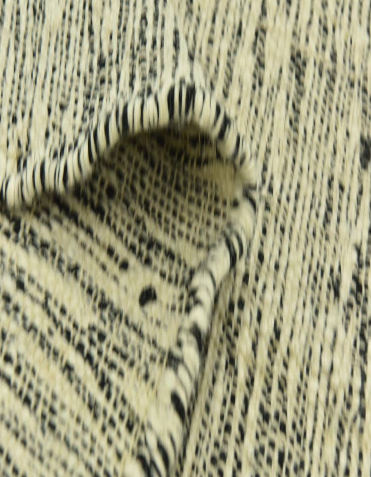 Detail image of  6' 8 x 12' 8  Hand Knotted Moroccan Wool Rug