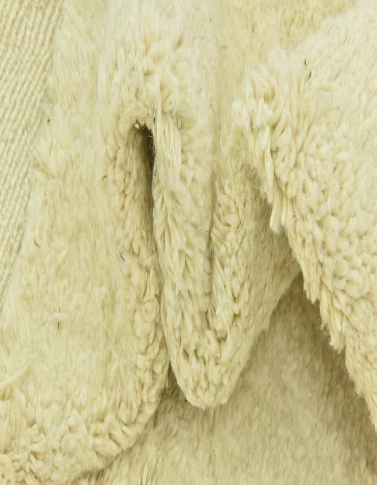 Detail image of  6' 8 x 9' 10  Hand Knotted Moroccan Wool Rug