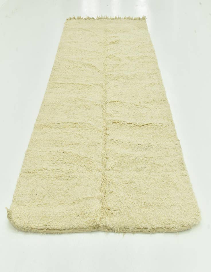 Detail image of  6' 8 x 9' 10  Hand Knotted Moroccan Wool Rug