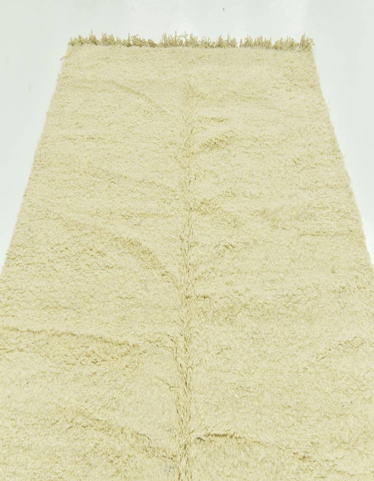 Detail image of  6' 8 x 9' 10  Hand Knotted Moroccan Wool Rug