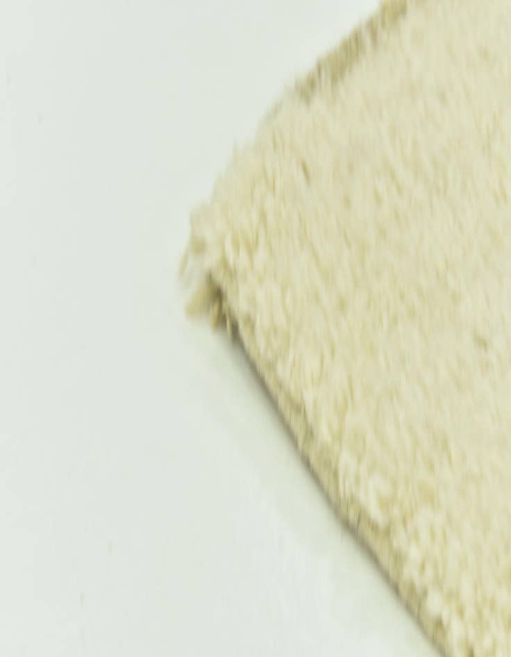 Detail image of  6' 8 x 9' 10  Hand Knotted Moroccan Wool Rug