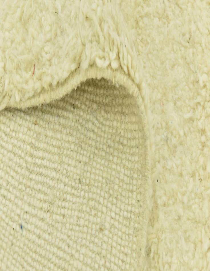 Detail image of  6' 8 x 9' 10  Hand Knotted Moroccan Wool Rug