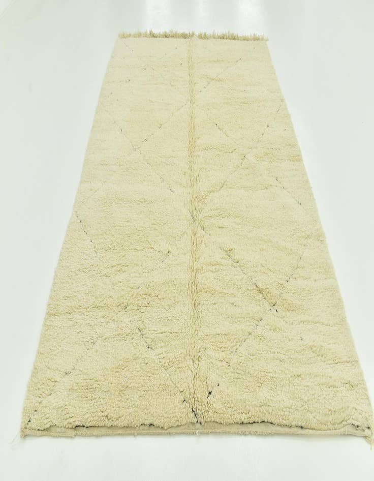 Detail image of  7' x 9' 7  Hand Knotted Moroccan Wool Rug