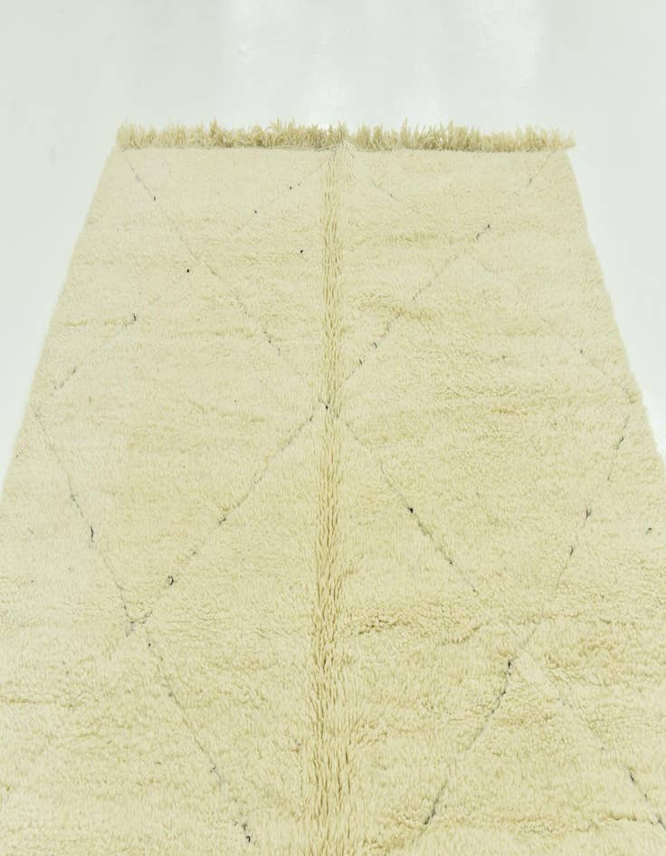 Detail image of  7' x 9' 7  Hand Knotted Moroccan Wool Rug