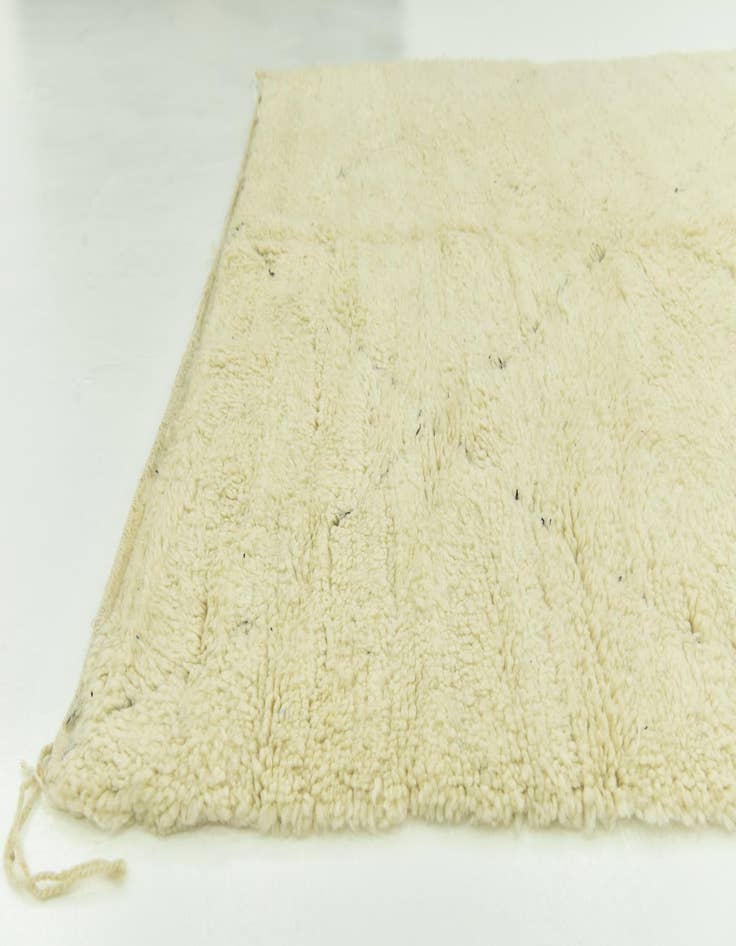 Detail image of  7' x 9' 7  Hand Knotted Moroccan Wool Rug