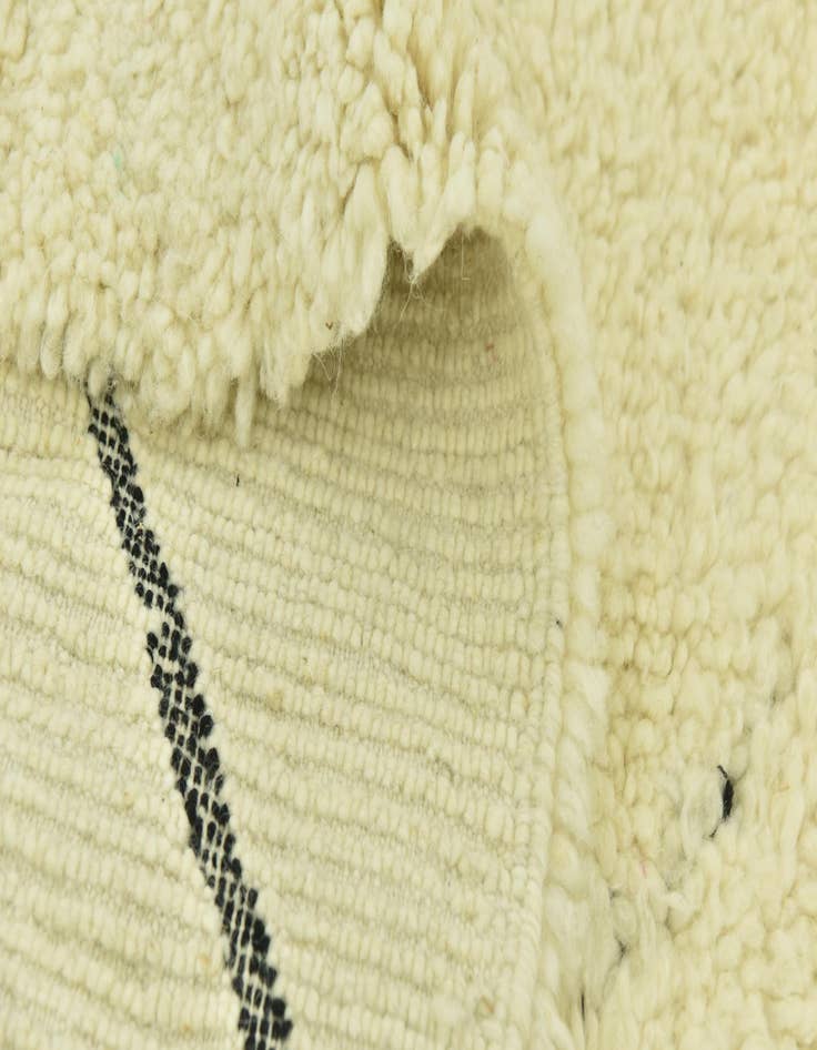 Detail image of  7' x 9' 7  Hand Knotted Moroccan Wool Rug