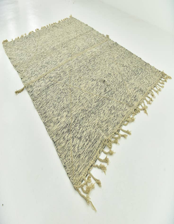 Detail image of  9' 5 x 12' 7  Hand Knotted Moroccan Wool Rug
