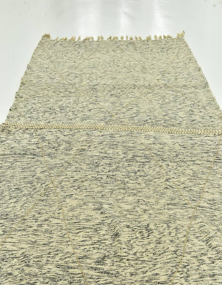 Detail image of  9' 5 x 12' 7  Hand Knotted Moroccan Wool Rug