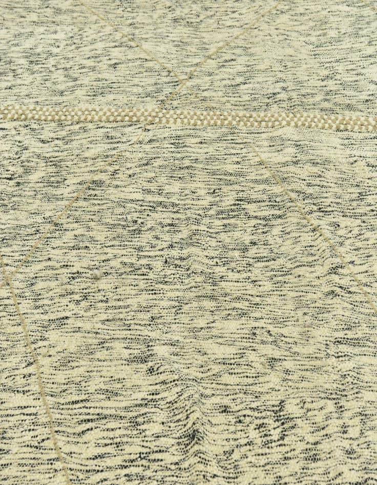 Detail image of  9' 5 x 12' 7  Hand Knotted Moroccan Wool Rug
