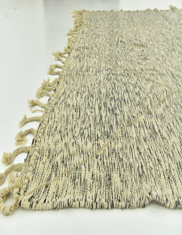 Detail image of  9' 5 x 12' 7  Hand Knotted Moroccan Wool Rug