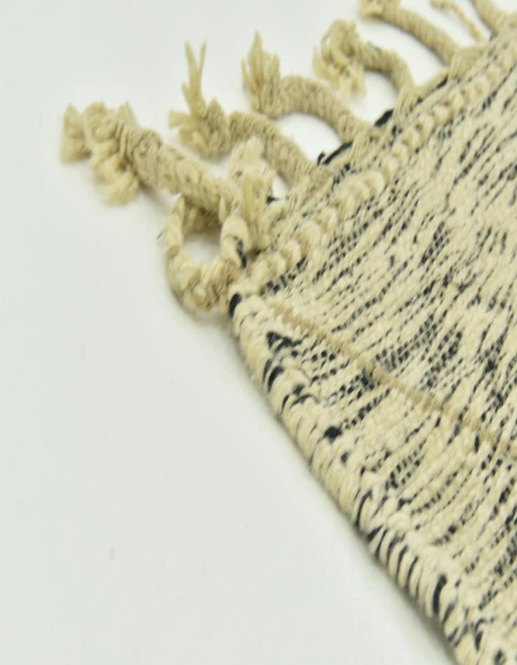 Detail image of  9' 5 x 12' 7  Hand Knotted Moroccan Wool Rug