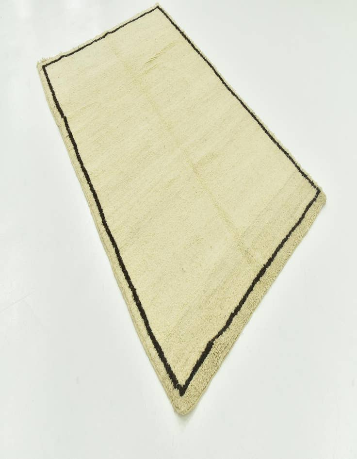 Detail image of  5' 5 x 8' 4  Hand Knotted Moroccan Wool Rug