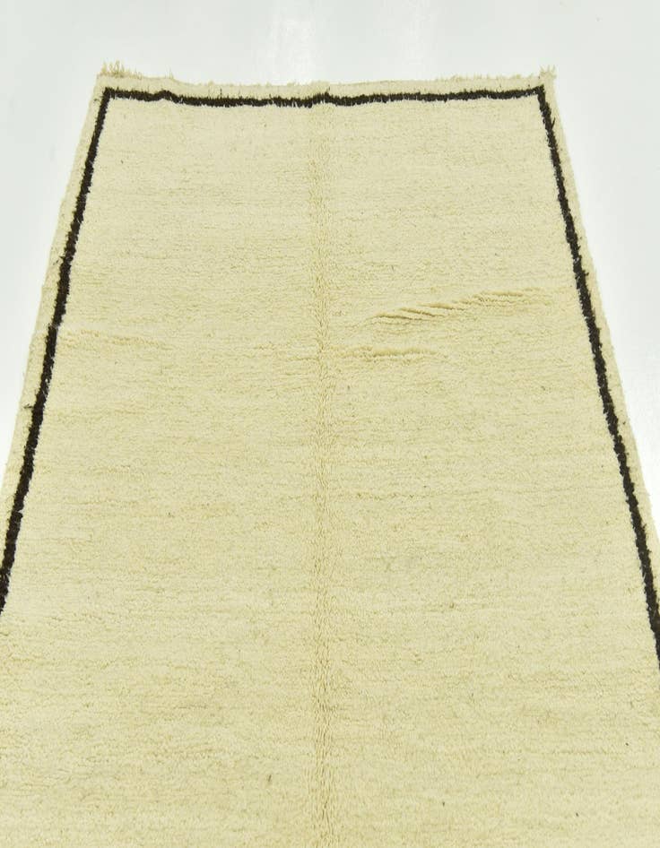 Detail image of  5' 5 x 8' 4  Hand Knotted Moroccan Wool Rug