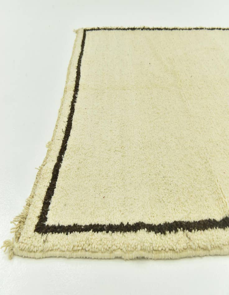 Detail image of  5' 5 x 8' 4  Hand Knotted Moroccan Wool Rug