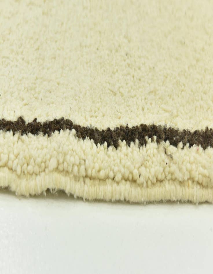 Detail image of  5' 5 x 8' 4  Hand Knotted Moroccan Wool Rug