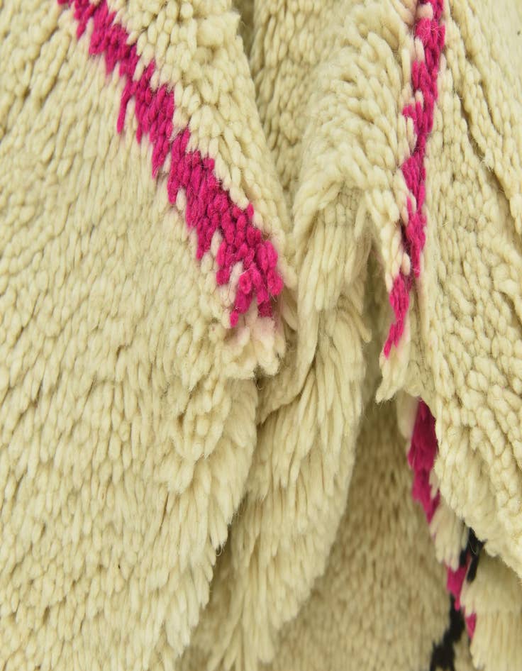 Detail image of  5' x 8' 8  Hand Knotted Moroccan Wool Rug