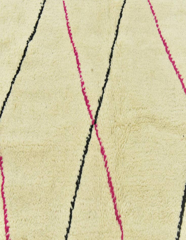 Detail image of  5' x 8' 8  Hand Knotted Moroccan Wool Rug