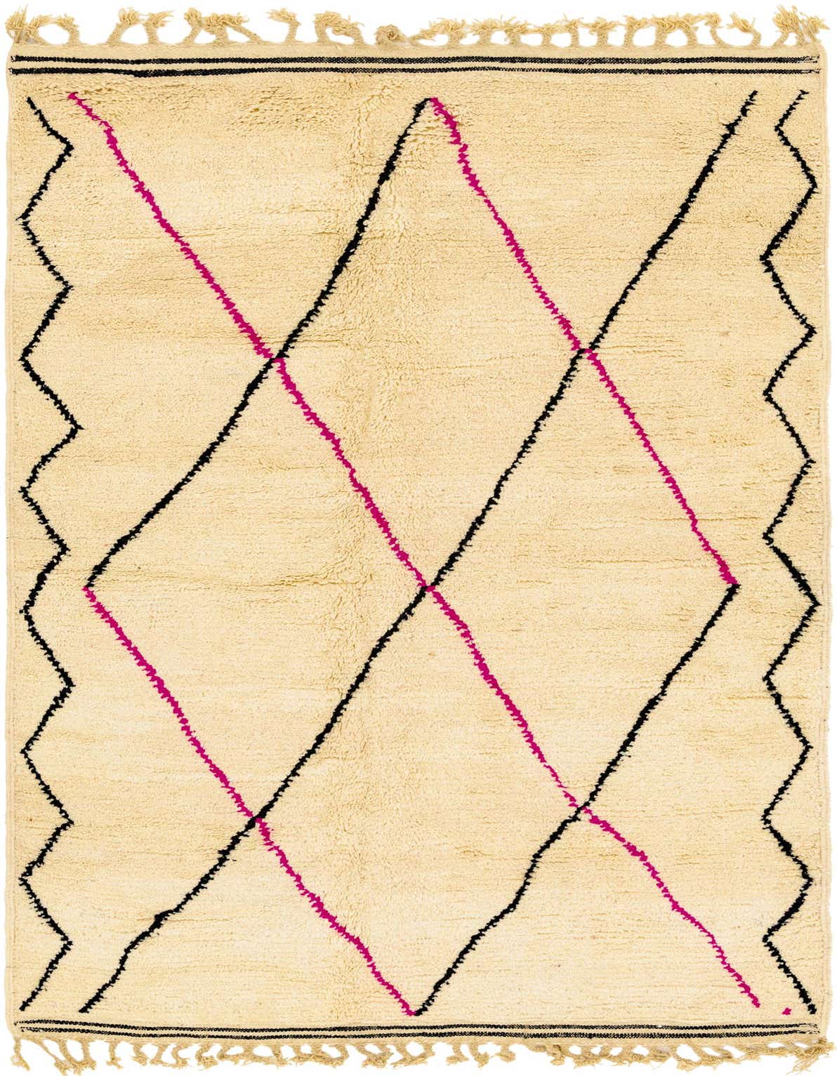 Primary image of 5' x 8' 8 Hand Knotted Moroccan Wool Rug