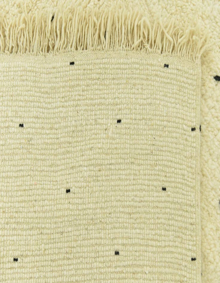 Detail image of  6' 10 x 10' 2  Hand Knotted Moroccan Wool Rug