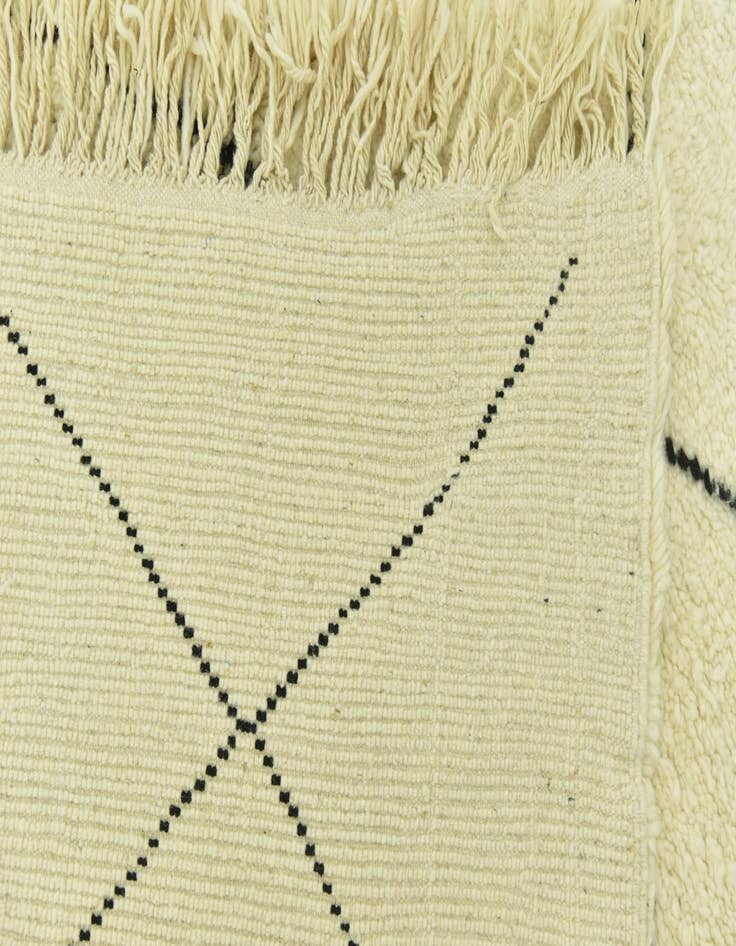 Detail image of  7' 2 x 9' 7  Hand Knotted Moroccan Wool Rug