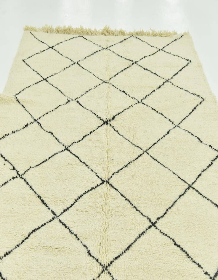 Detail image of  7' 2 x 9' 7  Hand Knotted Moroccan Wool Rug