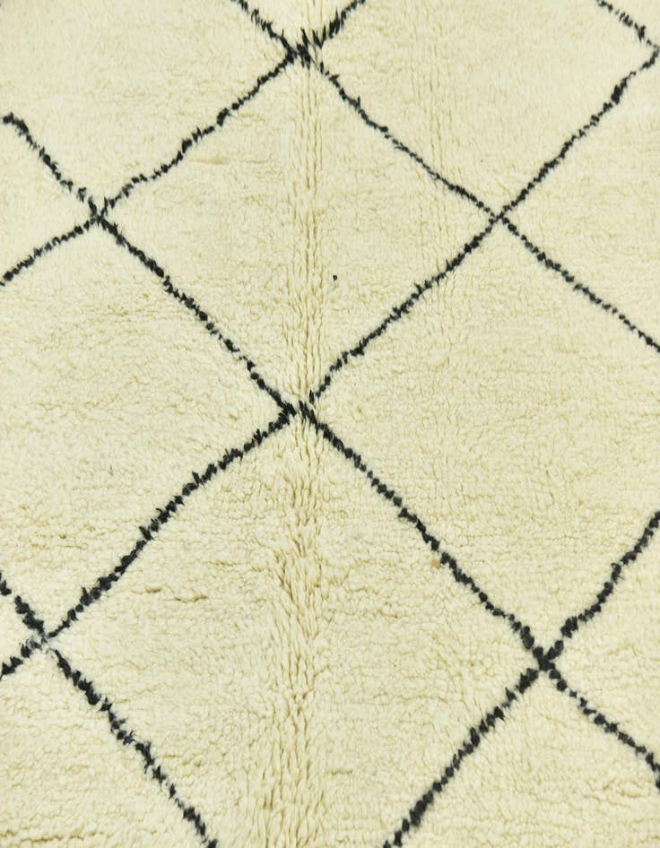 Detail image of  7' 2 x 9' 7  Hand Knotted Moroccan Wool Rug