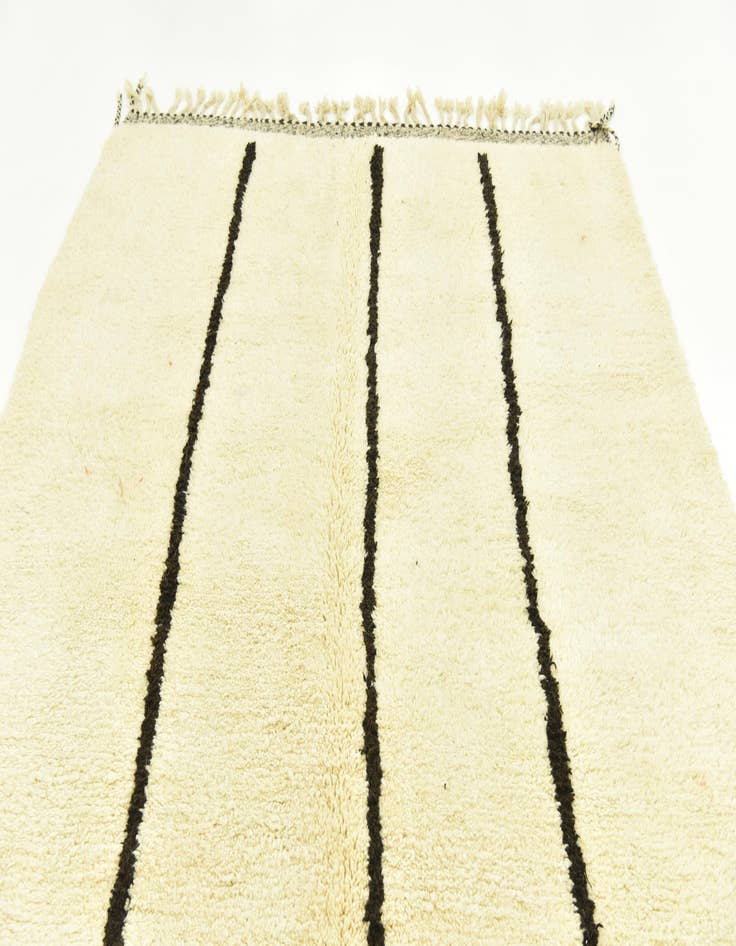 Detail image of  7' x 10'  Hand Knotted Moroccan Wool Rug