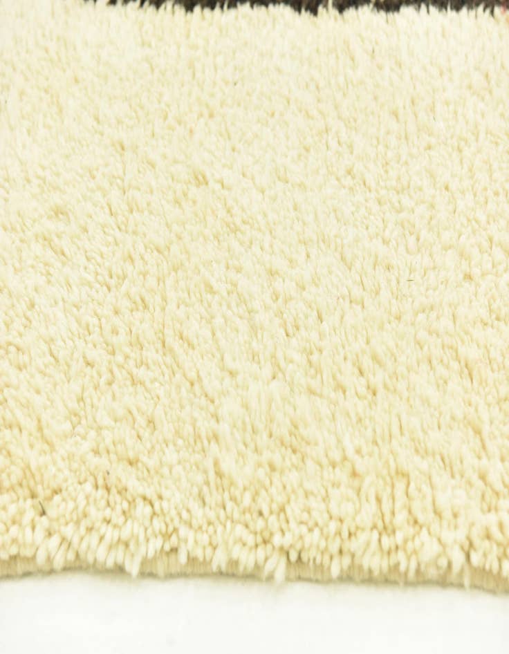 Detail image of  7' x 10'  Hand Knotted Moroccan Wool Rug