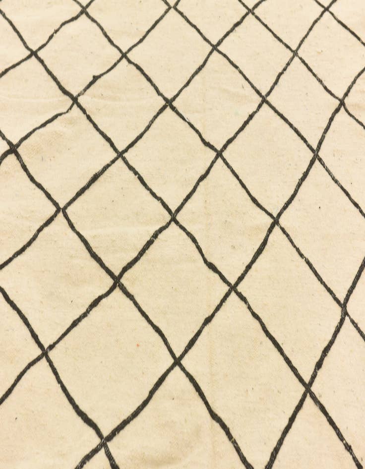 Detail image of  8' 10 x 12' 6  Hand Knotted Moroccan Wool Rug