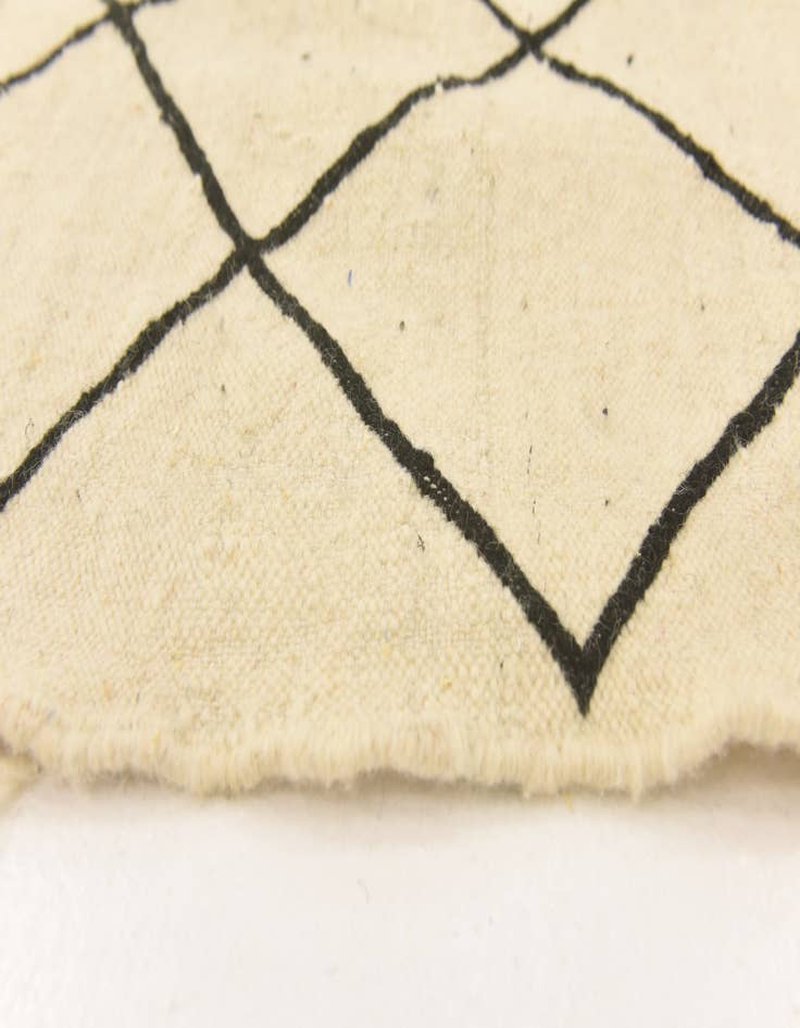 Detail image of  8' 10 x 12' 6  Hand Knotted Moroccan Wool Rug