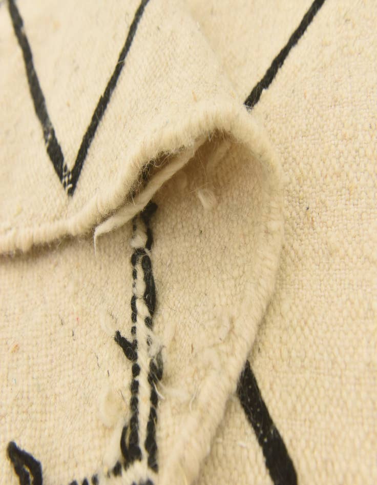 Detail image of  8' 10 x 12' 6  Hand Knotted Moroccan Wool Rug