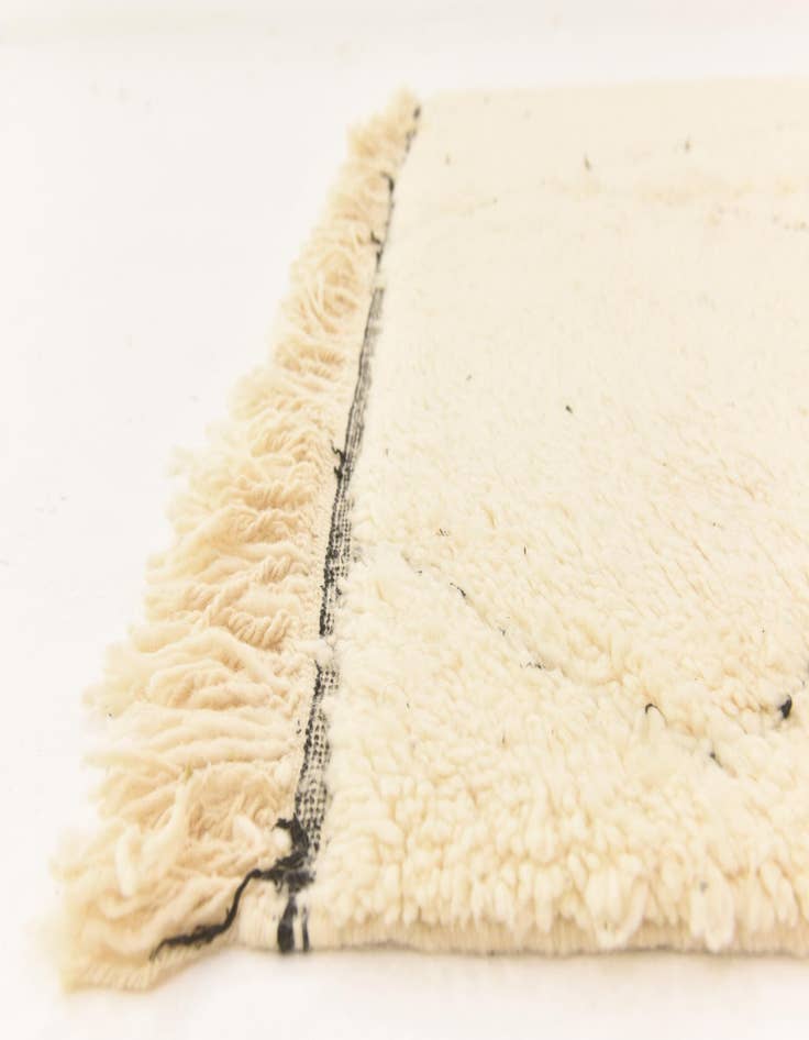 Detail image of  6' 5 x 10' 1  Hand Knotted Moroccan Wool Rug